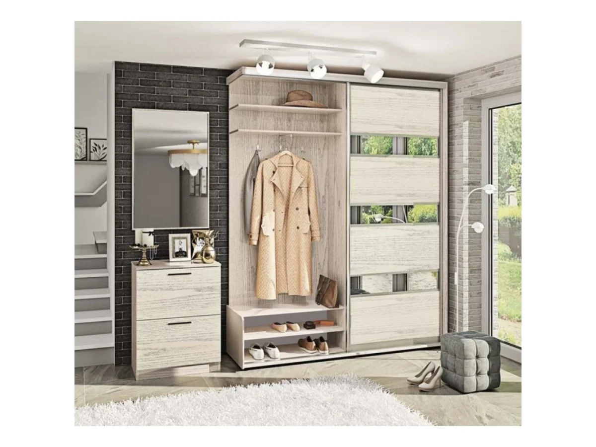 Hallways with a wardrobe and their distinctive features